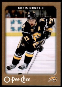 2006-07 O-Pee-Chee Chris Drury Buffalo Sabres #59