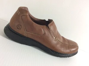 Dunham Zapatos Hombre 9 D Cuero Mocasines Marrón Tostado - Imagen 1 de 8