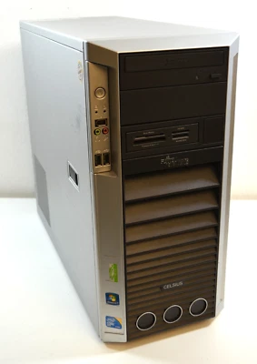 Fujitsu Celsius M460 Workstation, Quad Q9650 CPU, 8GB Ram, 256GB SSD, 1,5 TB HDD - Bild 1 von 4