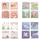 Cartoon Square Sticky Note Pad 80 Sheets/Pad for Reminders on Doors for Windows