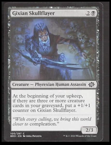 MTG Gixian Skullflayer 100 Common The Brothers' War Card CB-1-3-A-24 - Picture 1 of 7