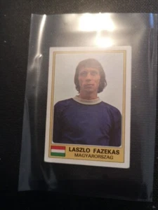 Laszlo Fazekas Ungarn Panini Sticker Euro 76 Dos Intact #181 - Bild 1 von 4