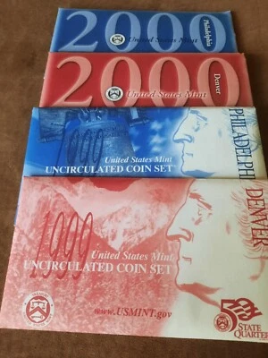 1999 & 2000  Mint Sets Lot - Image 1 of 4