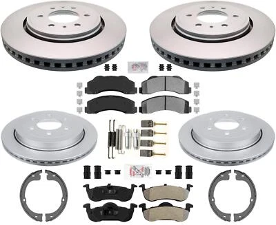 For 2010-2017 Ford Expedition Improved Performance Brake Rotors ASD Brake Pads - Image 1 of 4