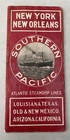 1911 Southern Pacific NY New Orleans Railroad Atlantic Steamship Lines Timetable