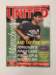 REVISTA OFICIAL MANCHESTER UNITED Vol 2 Nº 9 SEPTIEMBRE 1994 FANZINE FUTBOL - Imagen 1 de 7