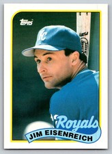 1989  Topps Traded #28T Jim Eisenreich Kansas City Royals