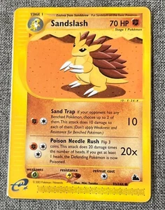 Pokémon TCG Sandslash 93/144 Skyridge Regular Common 2003 - Bild 1 von 2