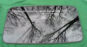 2009 YEAR SPECIFIC HYUNDAI SONATA OEM  FACTORY SUNROOF GLASS FREE SHIPPING! - Picture 1 of 7