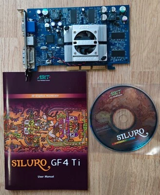 Nvidia GeForce4 Ti 4200 Abit 64MB AGP Tarjeta Gráfica ## AWE32 K6-2+ 3dfx Voodoo - Immagine 1 di 4