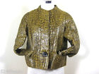  Louis Vuitton Liquid Wet Look Cropped Jacket sz. 38 5 6 7 