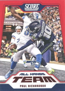 EQUIPO ALL-HANDS ROJO Paul Richardson SEAHAWKS Colorado BÚFALOS CU-BUFFS - Imagen 1 de 1