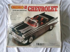 MATCHBOX LESNEY 1:16 SCALE '57 BELAIR CONVERTIBLE MODEL KIT. 1979 LESNEY...