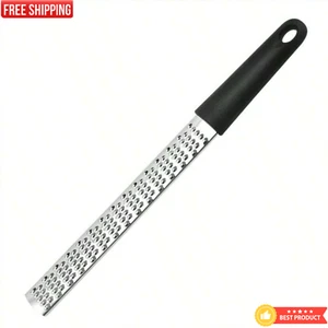 1pc SS Cheese Grater Lemon Zester Planer Kitchen Ginger Grater Shredder - Picture 1 of 16