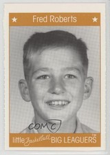 1991 Little Basketball Big Leaguers Book Cards Fred Roberts