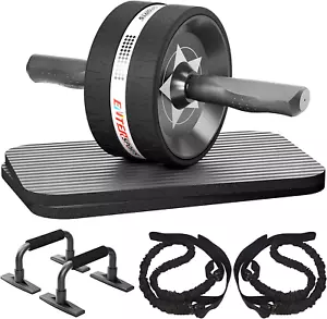 Ab Rollers Wheel Kit, Exercise Wheel Core Strength Training Abdominal Roller - Picture 1 of 12