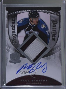 2008-09 Upper Deck The Cup Signature Patch /75 Paul Stastny #SP-PS Patch Auto