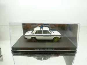 007 JAMES BOND VAZ-2106 GOLDENEYE POLICE CAR - 1:43 - GOOD IN SHOWCASE - Imagen 1 de 5