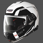 Nolan N100-5 Flip up Helmet Consistency N-Com Motorcycle Helmet -Metal White(19)