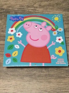 Peppa Pig 2022 16 Month Wall Calendar Brand New - Picture 1 of 12