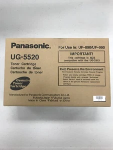 *Neu* Panasonic UG-5520 Original Tonerkassette Schwarz (H356) - Bild 1 von 3