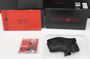 Crimson Trace Red Lasergrips Smith & Wesson J-Frame Round Butt Revolvers #LG-405 - Picture 1 of 13
