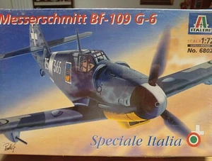 model kit 1 /72 Messerschmitt Bf-109 G-6 Italeri - Foto 1 di 2