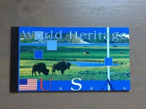 Folleto de estampillas postales del Patrimonio Mundial 2003 de EE. UU. - Imagen 1 de 1