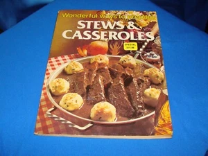 Vintage Wonderful Ways To Prepare Stews & Casseroles By Jo Ann Shirley 123 Home - Imagen 1 de 22