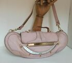 FENDI pink Bosa Vanity bag clutch rosa mirror shoulderbag cross body leather 