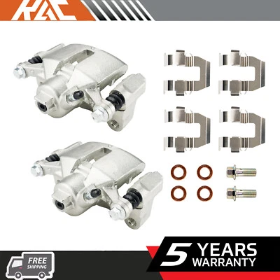 18B4644 Rear Brake Calipers w/Bracket for Buick LaCrosse 2000-2010 Chevy Impala Foto 1 de 4