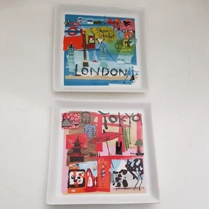 Kiste und Fass Road Trip Vorspeise Teller 2er Set (D1) - Bild 1 von 6