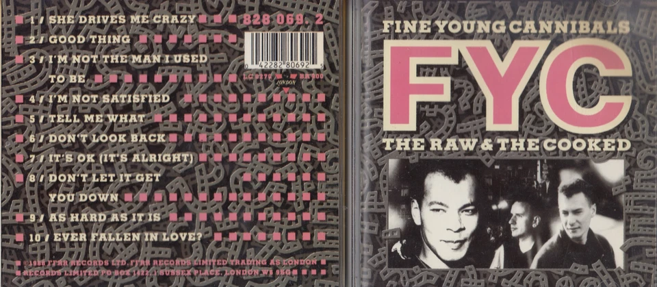 Fine Young Cannibals - The Raw & The Cooked - Bild 1 von 1