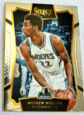 2015-16 Panini Select Concourse #1 Andrew Wiggins - Timberwolves