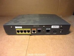 Routeur Cisco 876 CISCO876-K9 ADSL sur RNIS HORS ALIMENTATION - Photo 1/2