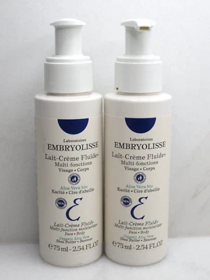 LABORATORIOS EMBRYOLISSE CREMA HIDRATANTE MULTIFUNCIÓN 2,54 OZ NUEVO SIN CAJA LOTE DE 2 Foto 1 de 3