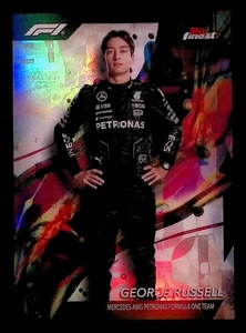 George Russell 2024 Topps Finest F1 rifrattore #5 - Foto 1 di 2