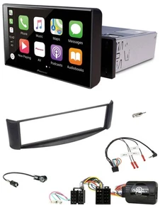 Pioneer Bluetooth Lenkrad DAB USB Autoradio für Smart ForTwo 04-07 schwarz - Bild 1 von 12