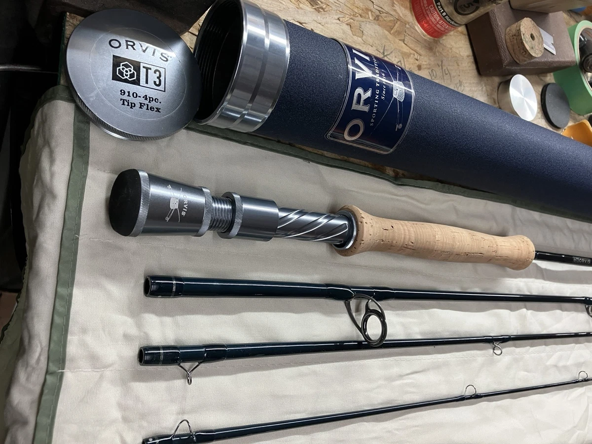 Orvis Fly Fishing Rod Graphite Fishing Rods & Poles 4 Pieces for
