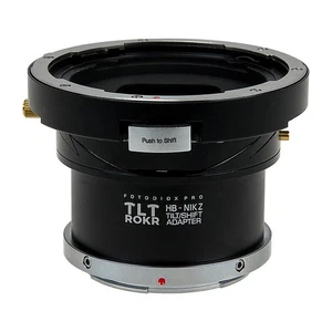 Fotodiox V-Z Tilt Shift Lens Adapter for Hasselblad V Mount Lens to Nikon Z Body - Picture 1 of 4