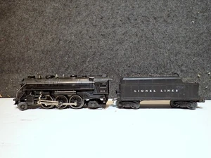BONITA LOCOMOTORA DE VAPOR VINTAGE Lionel 1666 2-6-2 y licitación silbante 2466WX funciona - Imagen 1 de 13