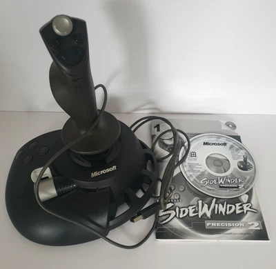Sidewinder Precision 2 Joystick by Microsoft. Boxed & Working - Image 1 of 4