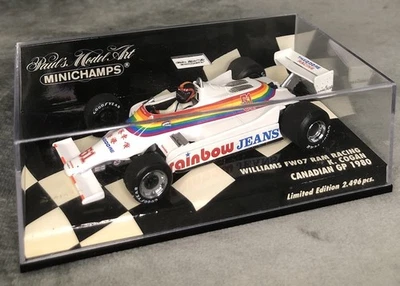 Minichamps F1 1:43 K Cogan Williams FW07 RAM Racing GP de Canadá 1980 Foto 1 de 4