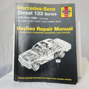 1976 - 1985 Mercedes Benz Haynes Auto Repair Manual w-123 chassis - Picture 1 of 3