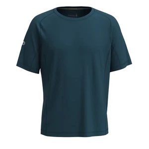 SMARTWOOL Men's Active Ultralite Short Sleeve Shirt - Twilight Blue - M - Picture 1 of 1