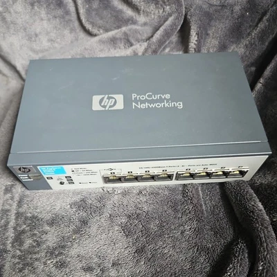 HP J9449A HP ProCurve 1810G-8 Gigabit Switch with No Plug or Fixings - Image 1 of 4