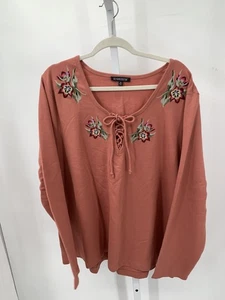 Size 2X Womens Long Sleeve Shirt - Picture 1 of 2