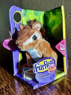 Peluche animado Hasbro FurReal Friends ardilla recién nacido Foto 1 de 4