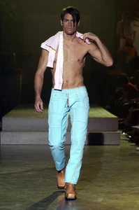 Ss05 dsquared2 Rare Biker Pants size 48 - Foto 1 di 8