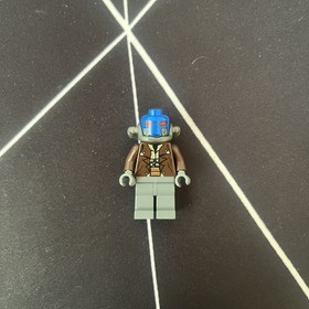Lego Star Wars Cad Bane Minifigure sw0285 Clone Wars sets 8128 8098 missing hat